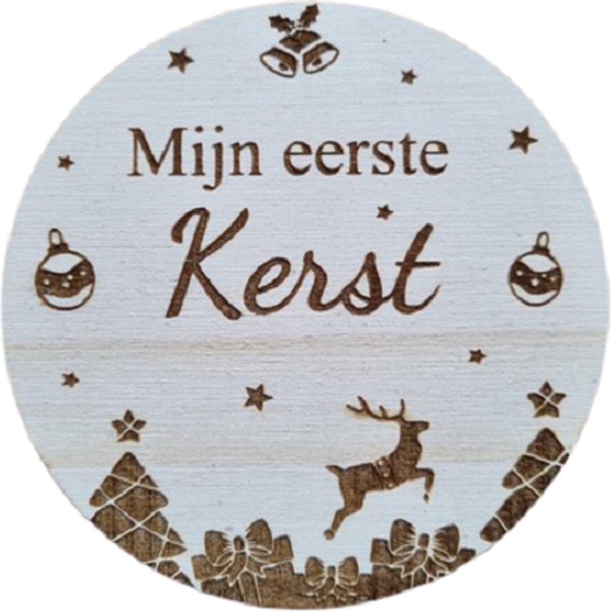 LBM mijn eerste kerst - foto bordje