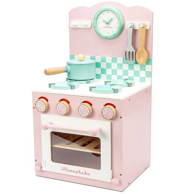 Le Toy Van LTV - Roze Oven & Kookplaat Set