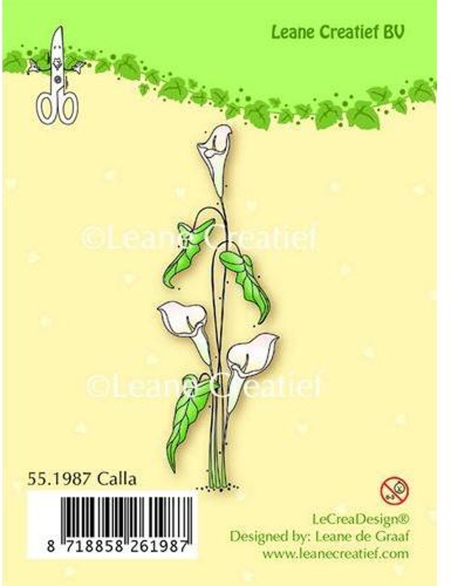 Leane Creatief - stempel Calla 55.1987