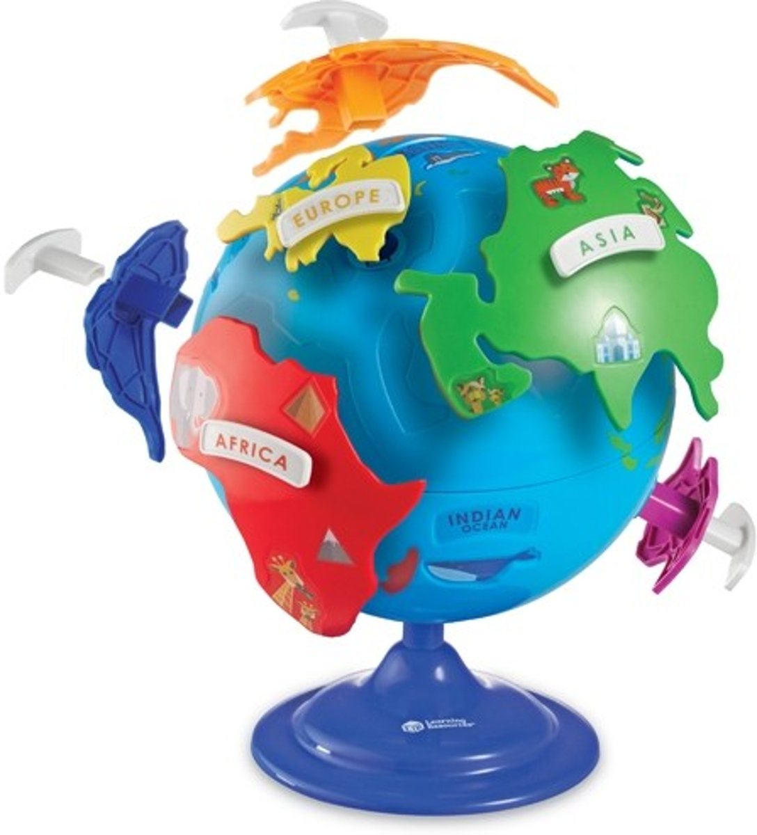 Puzzel globe