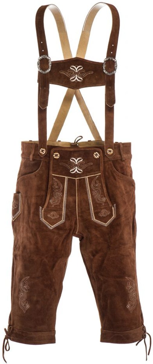 Lederhosen Fabian 100% suedeleer, 60