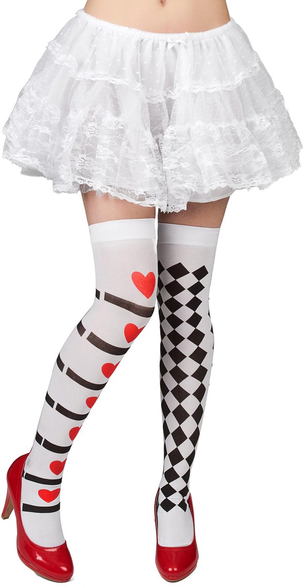 Hartendamekousen voor vrouwen - Verkleedattribuut
