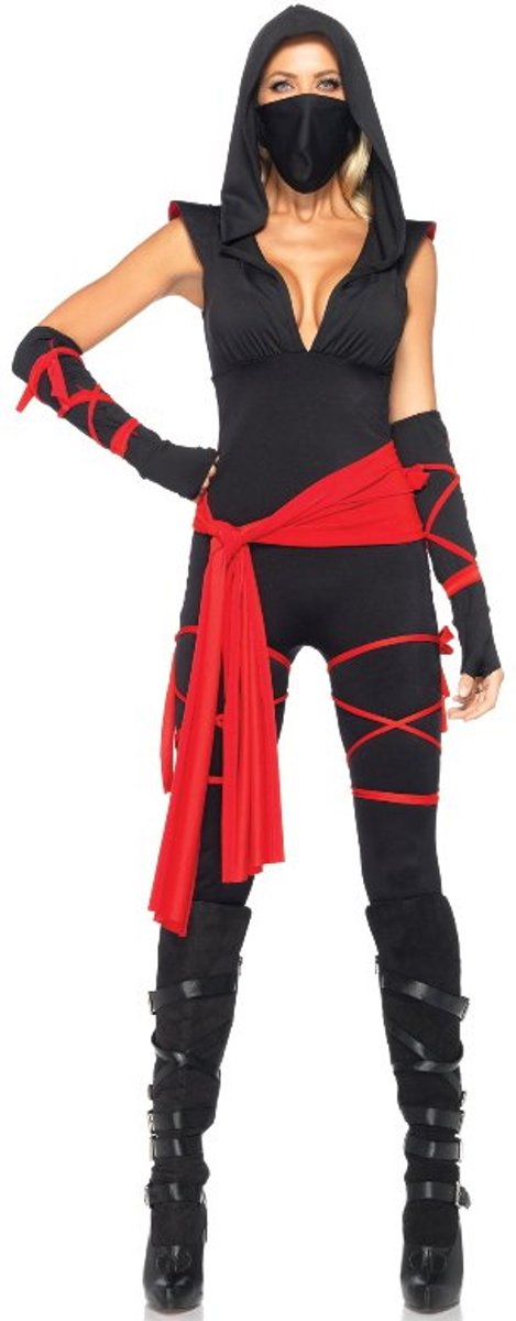 Leg Avenue Deadly Ninja, Model 85087, Maat M