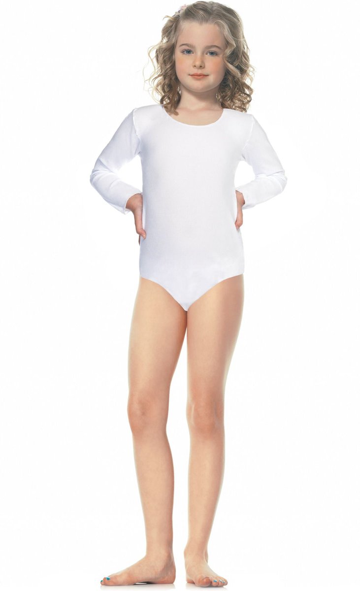 Leg Avenue Kinder Bodysuit -Kids tm 10 jaar- Wit