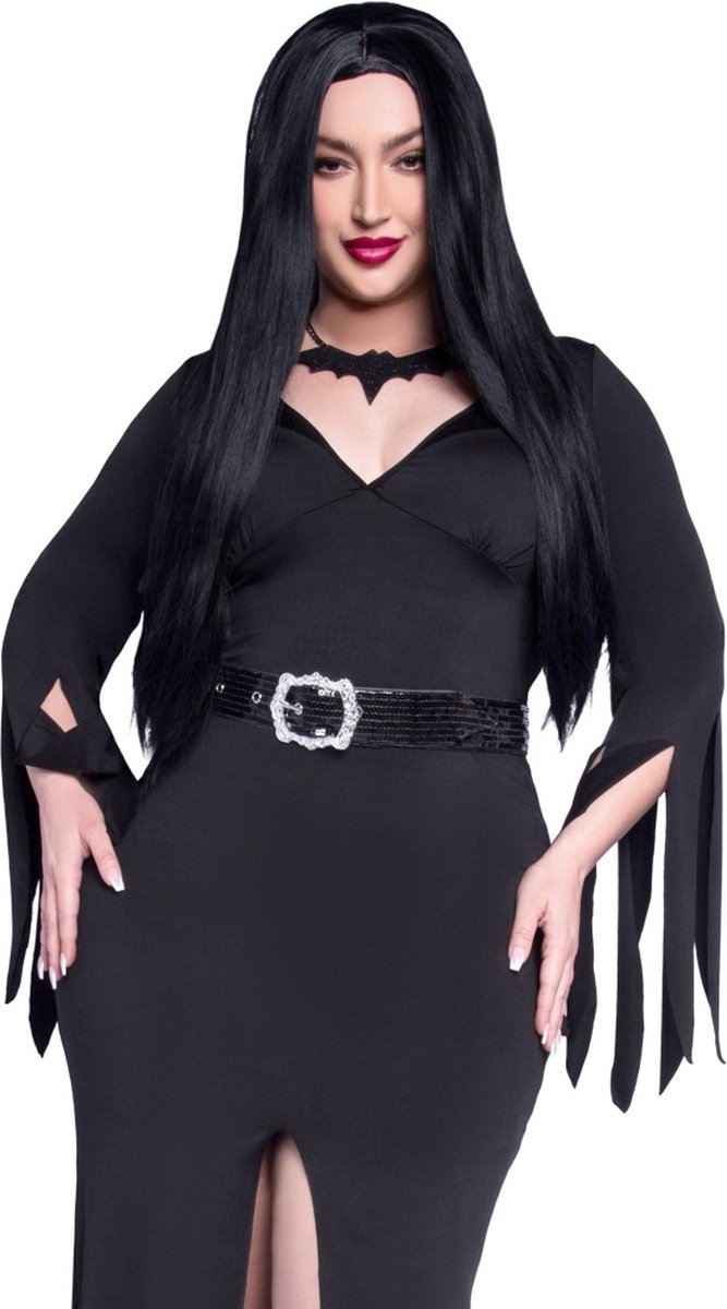 Leg Avenue Kostuum -3XL/4XL- Immortal Mistress Zwart