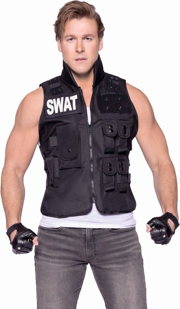 Leg Avenue Kostuum SWAT Commander Zwart