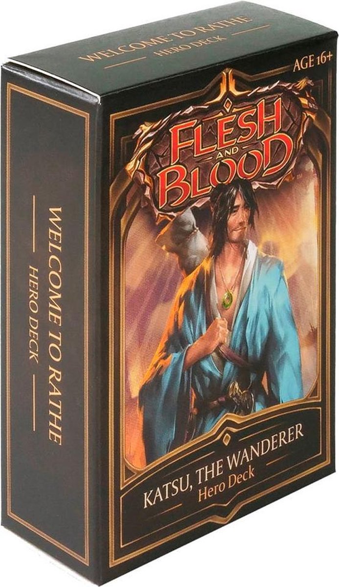 Flesh and Blood TCG - Starter Hero Deck - Katsu the Wanderer