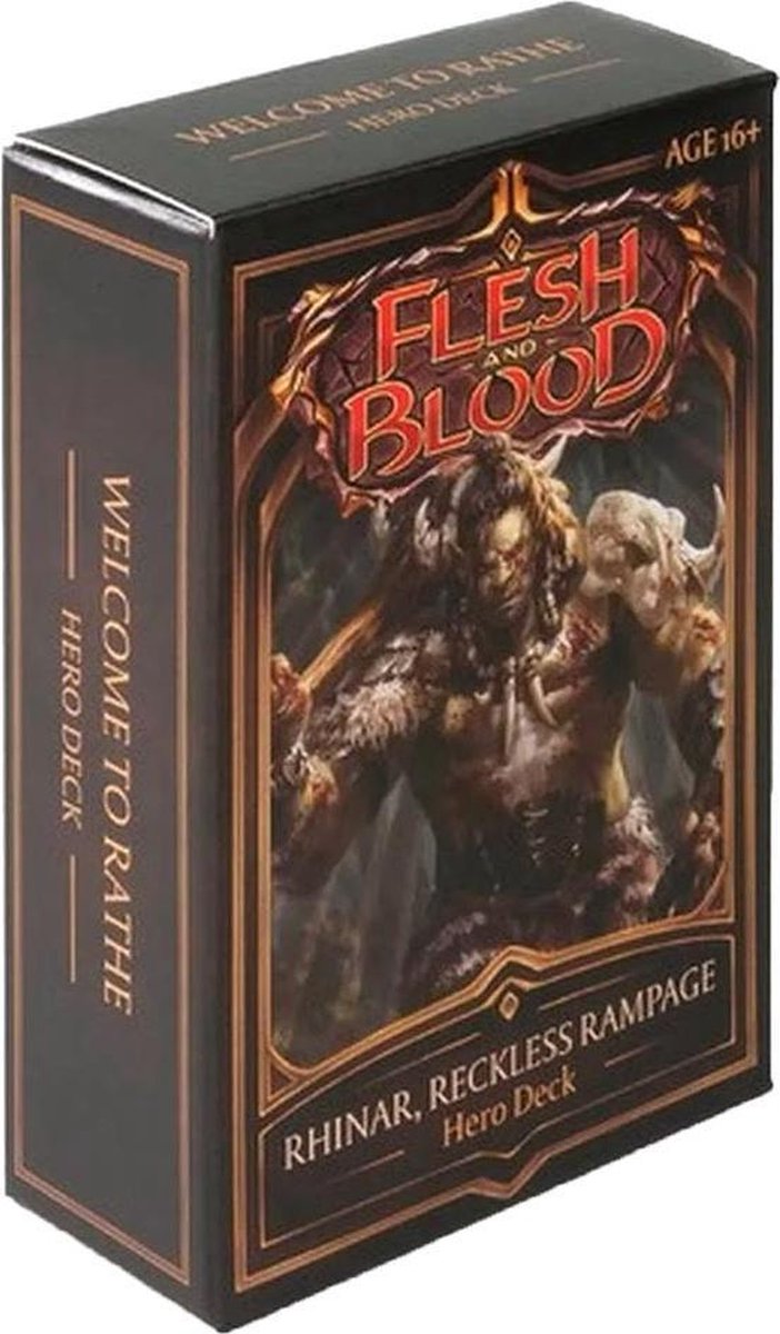 Flesh and Blood TCG - Starter Hero Deck - Rhinar Reckless Rampage