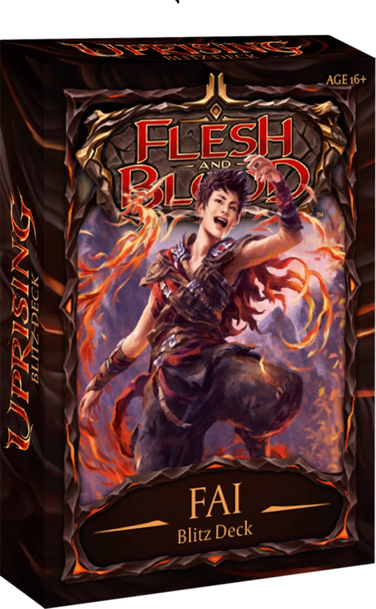 Flesh and Blood TCG Uprising Blitz Deck: Fai, Draconic Ninja (EN)