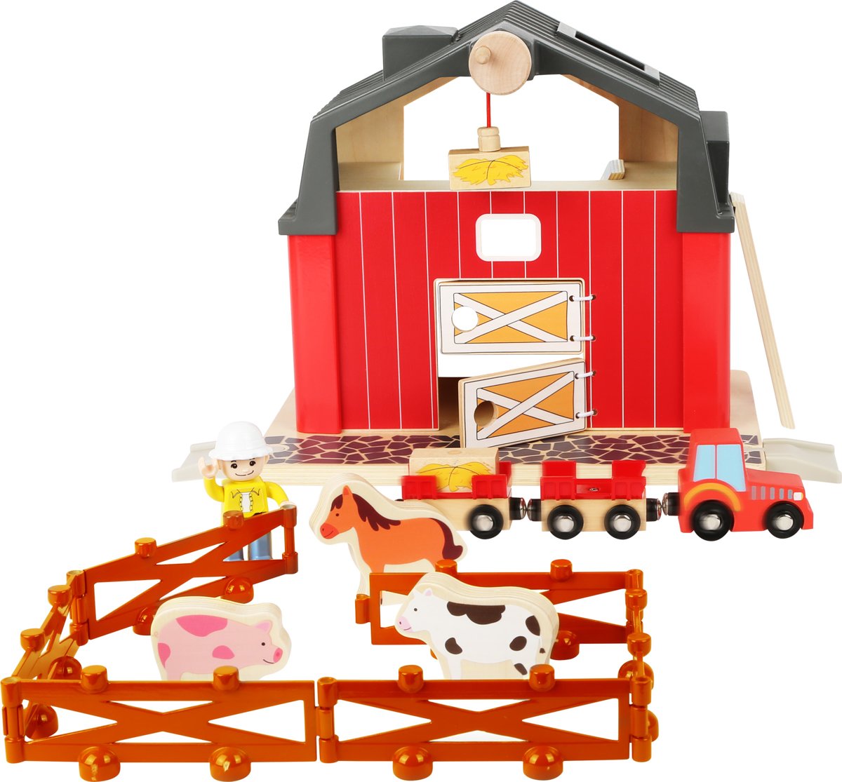 Legler Small Foot Houten boerderij met accessoires