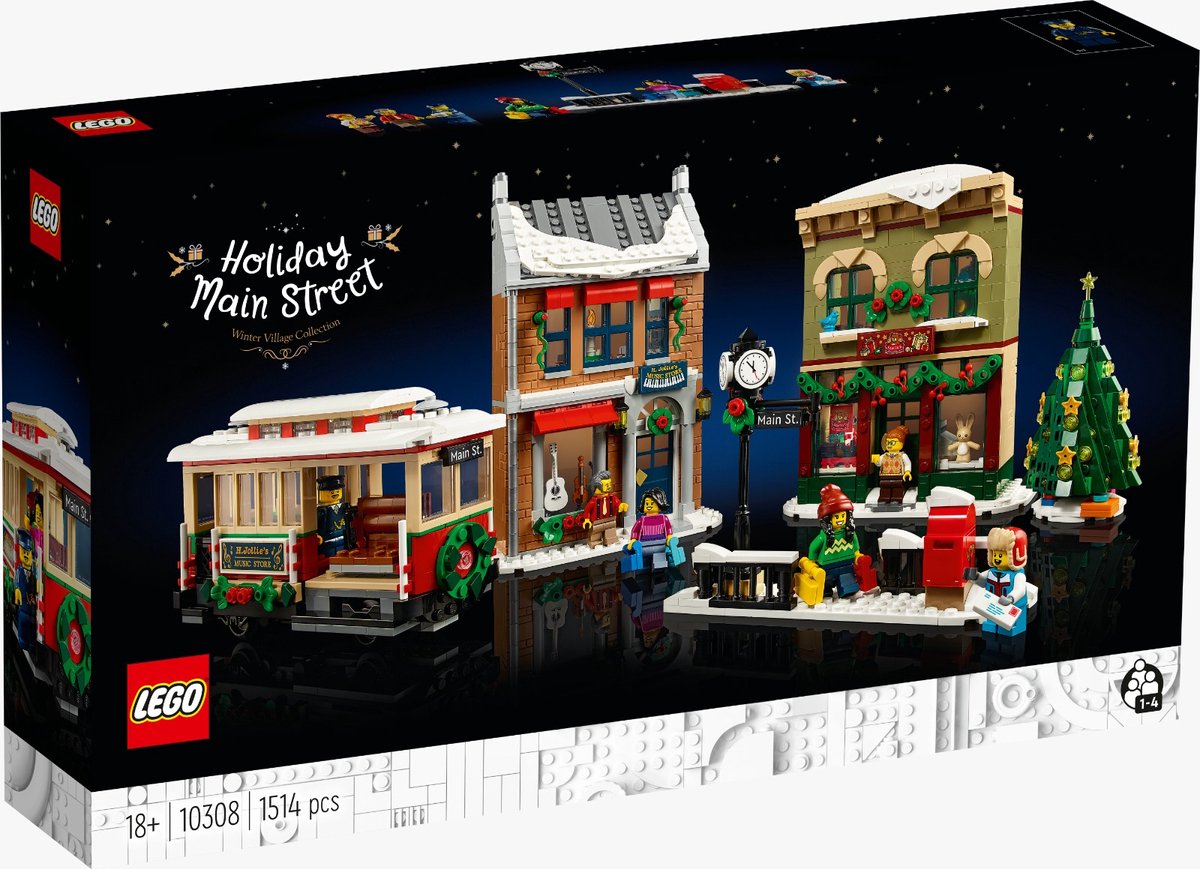 Lego 10308 - Kerst Dorpsstraat - Holiday Main Street