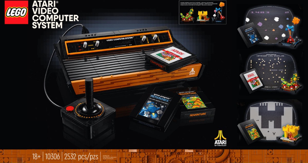 lego 10306 atari 2600