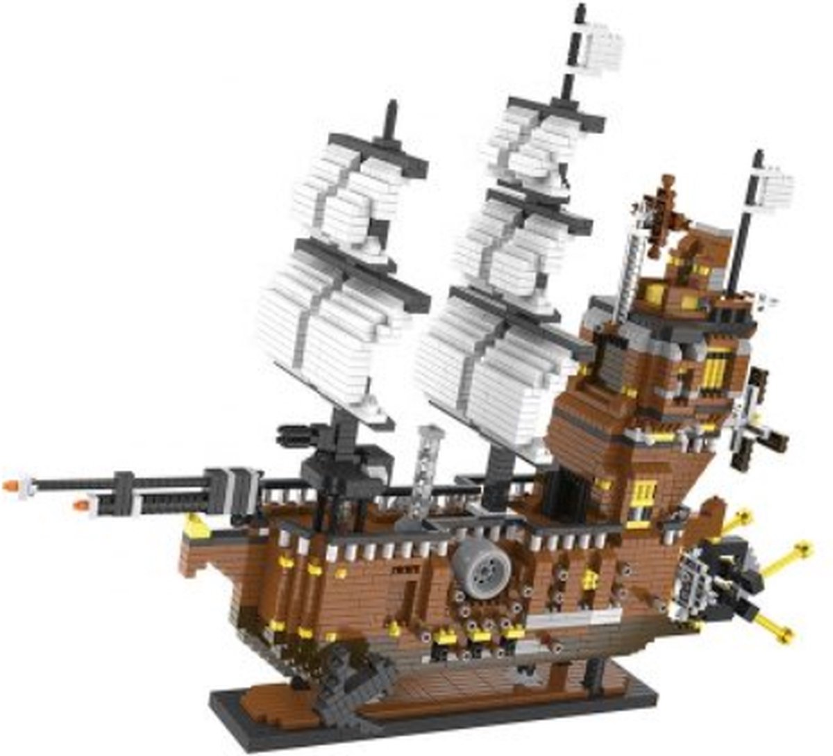 Creboblocks Piratenschip 3196 Nanoblocks