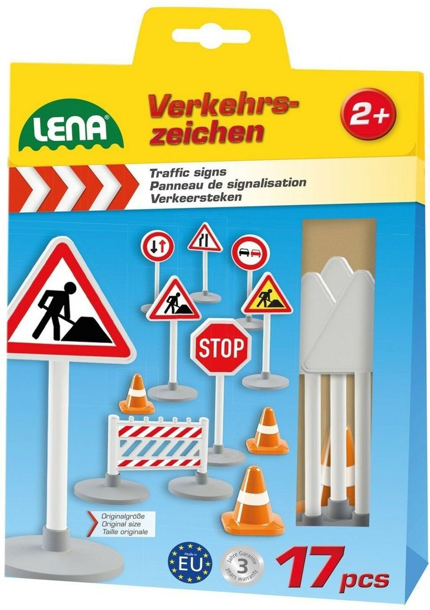 Lena_- Verkeerstekens - 17 stuks