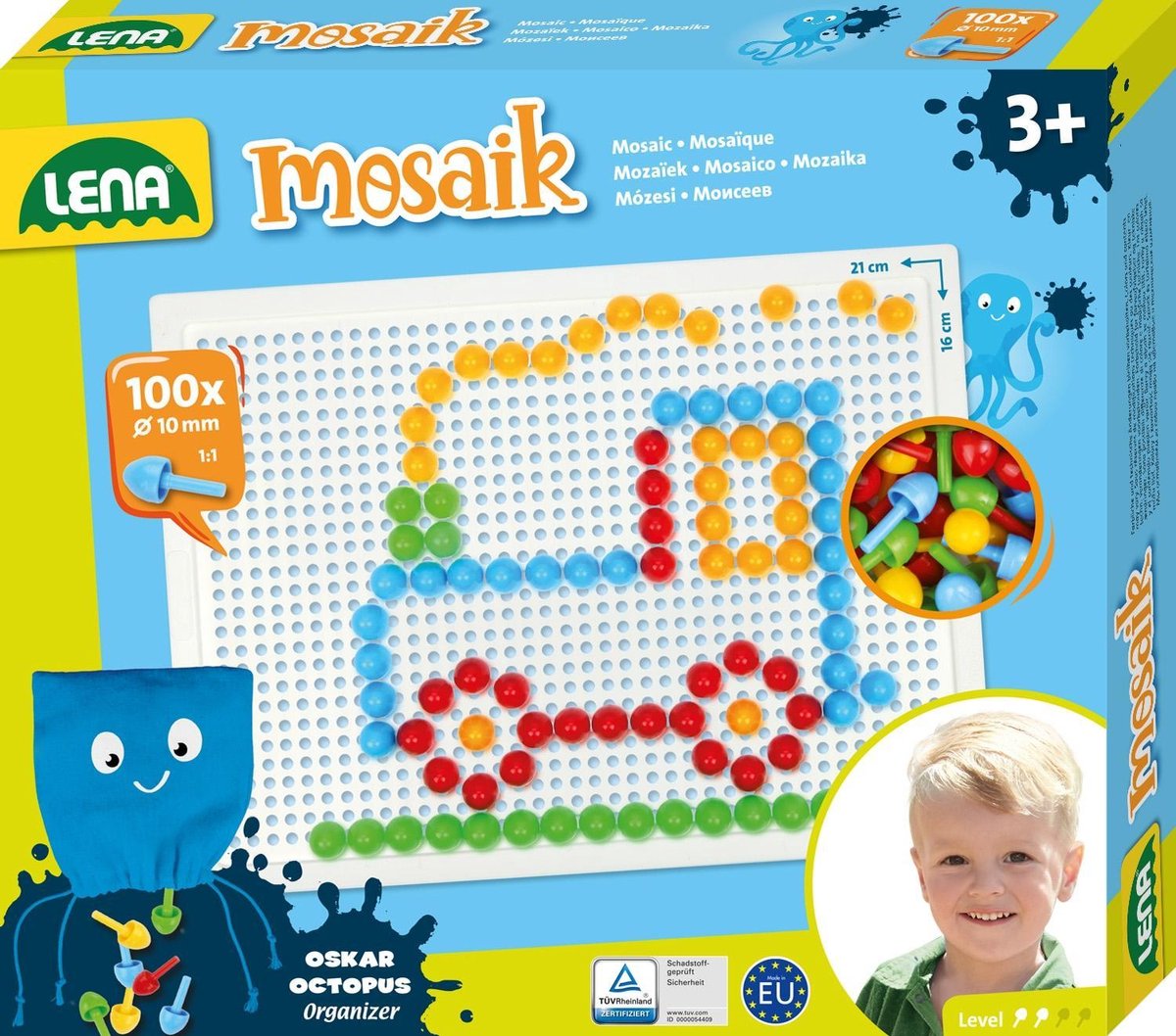 Mozaïek Set Color 100pcs 10mm