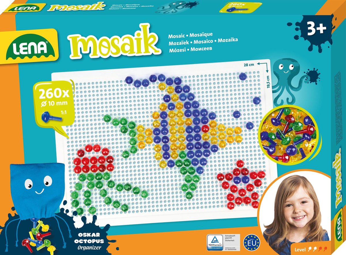 Mozaïek Set Transparant 260pcs 10 mm