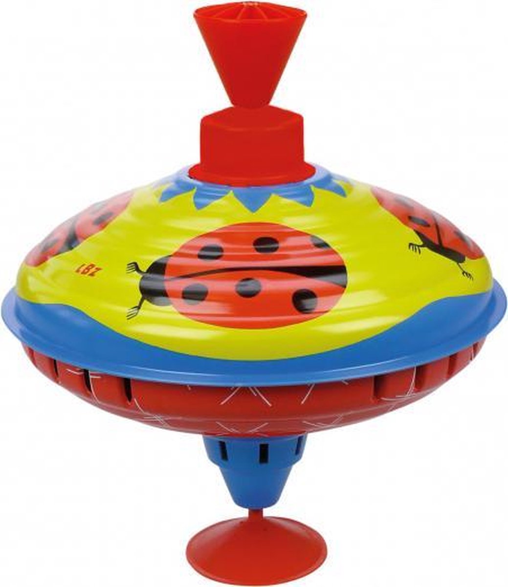 bromtol Lieveheersbeestje junior 16 cm rood/geel/blauw