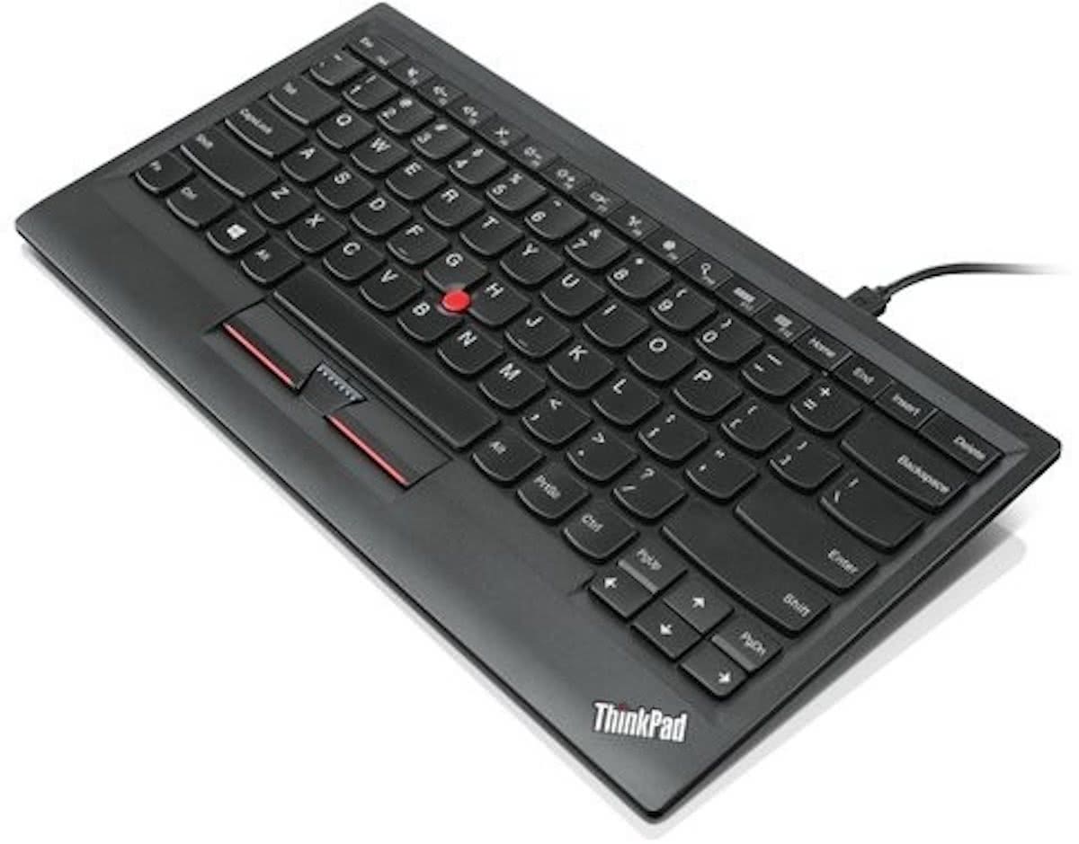Lenovo 0B47202 USB QWERTY Zwart toetsenbord
