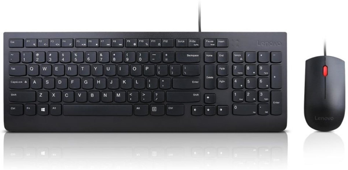 Lenovo 4X30L79883 toetsenbord USB QWERTY Amerikaans Engels Zwart