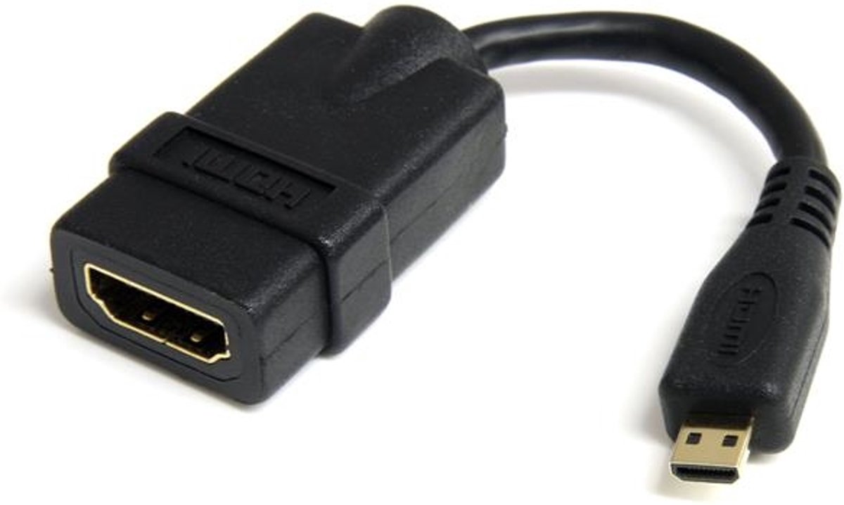 Lenovo 4Z10F04125 HDMI Micro-HDMI Zwart video kabel adapter