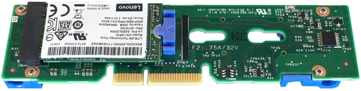 Lenovo 7Y37A01092 Intern SATA interfacekaart/-adapter