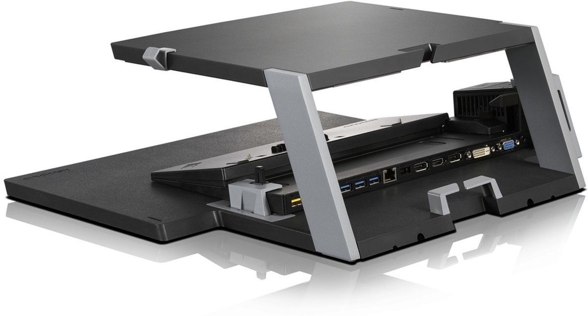 Lenovo DUAL PLATFORM STAND Zwart