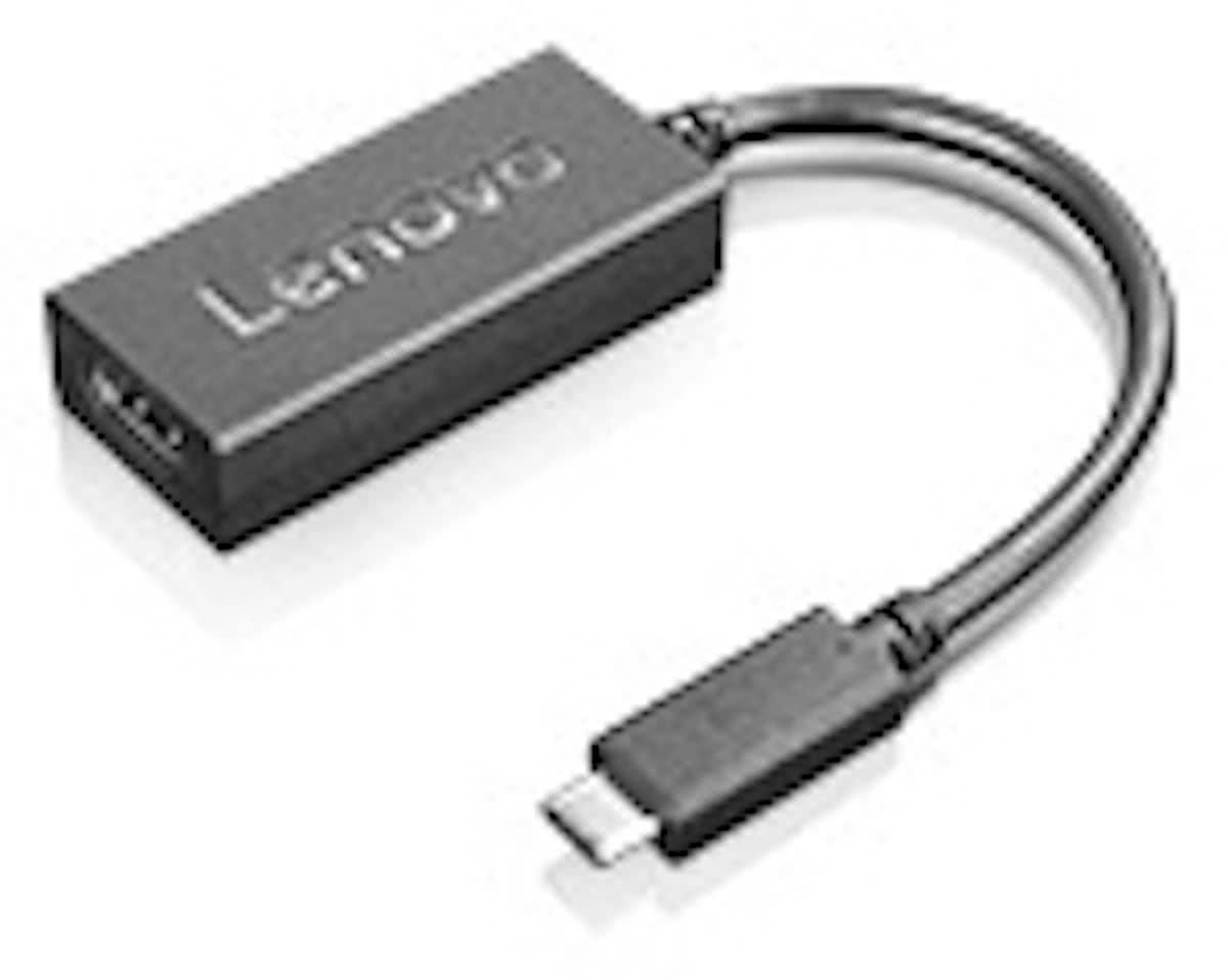 Lenovo GX90M44576 USB-C HDMI Zwart kabeladapter/verloopstukje