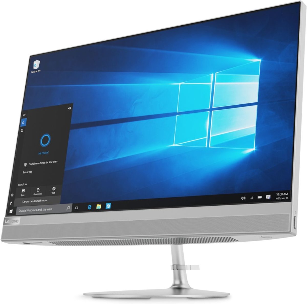 Lenovo IdeaCentre 520 2.9GHz i7-7700T 27 2560 x 1440Pixels Zilver Alles-in-één-pc