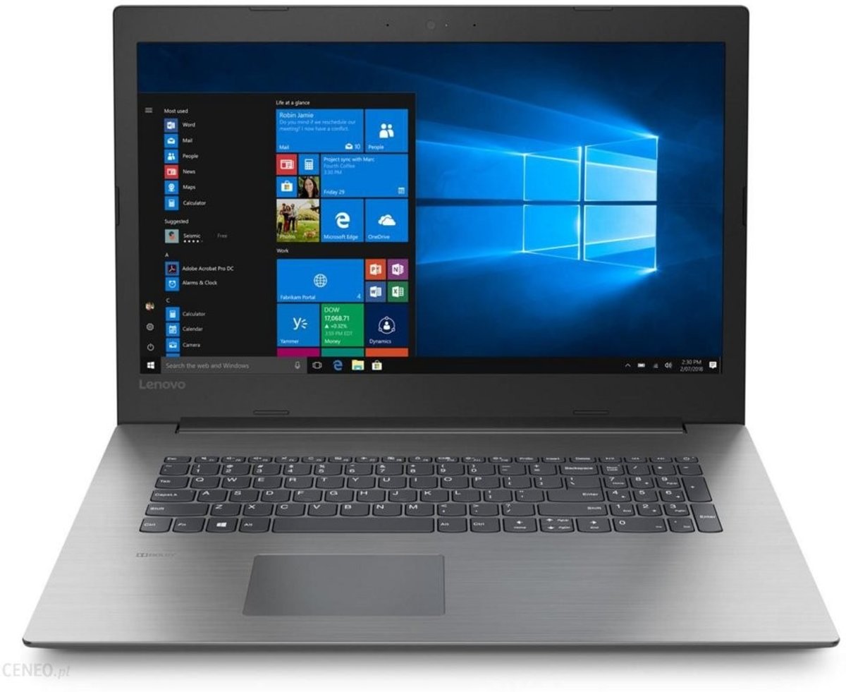 Lenovo Ideapad 330 / 17.3 / i7-8550U / 8GB / 256GB / 530 2GB / W10 Pro