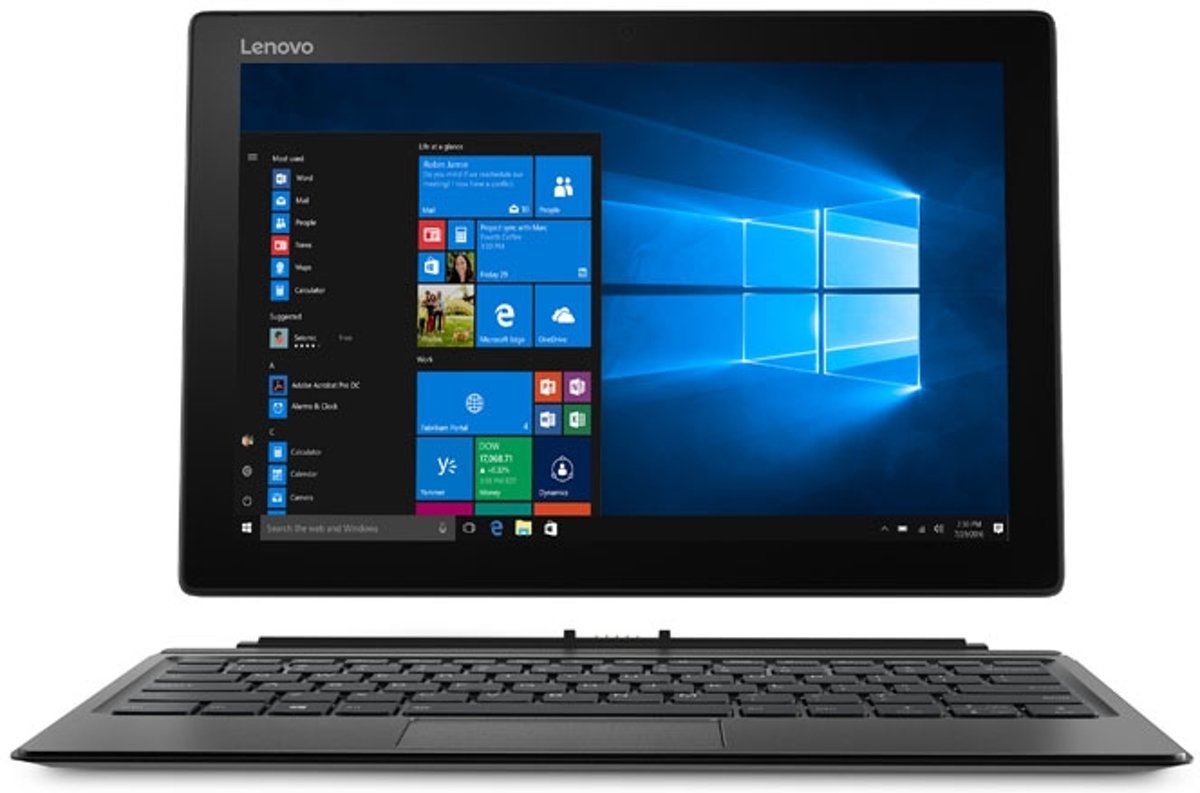 Lenovo Miix 520 Business Editon Grijs Hybride (2-in-1) 31 cm (12.2) 1920 x 1200 Pixels Touchscreen 1,80 GHz Intel® 8ste generatie Core™ i7 i7-8550U 4G