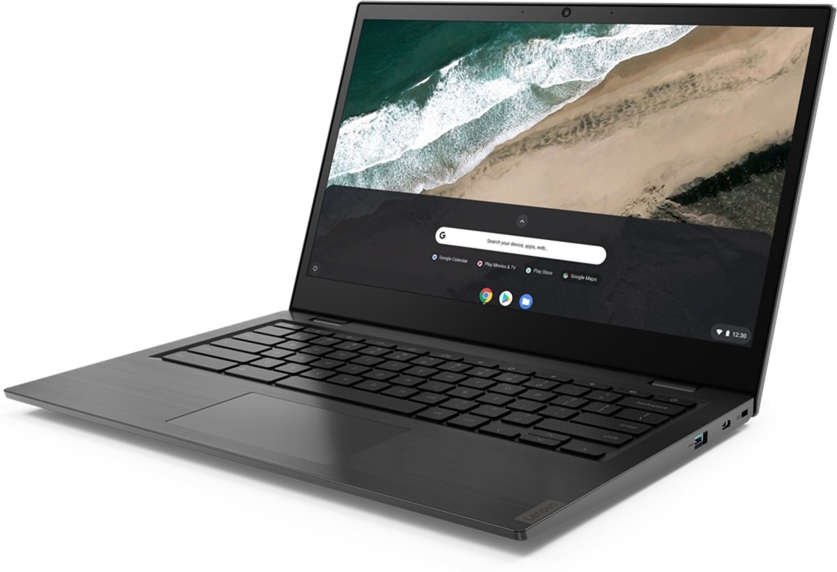 Lenovo S345 Grijs Chromebook 35,6 cm (14) 1920 x 1080 Pixels Touchscreen AMD A6 4 GB DDR4-SDRAM 32 GB eMMC Chrome OS