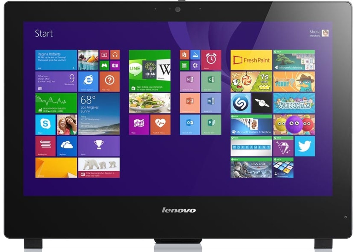 Lenovo S50-30 2.2GHz i5-5200U Vijfde generatie Intel® Core™ i5 23 1920 x 1080Pixels Zwart Alles-in-één-pc