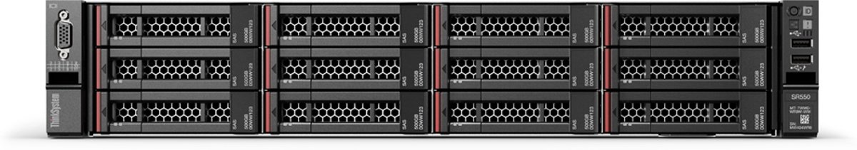 Lenovo SR550 1.8GHz 4108 750W Rack (2U) server