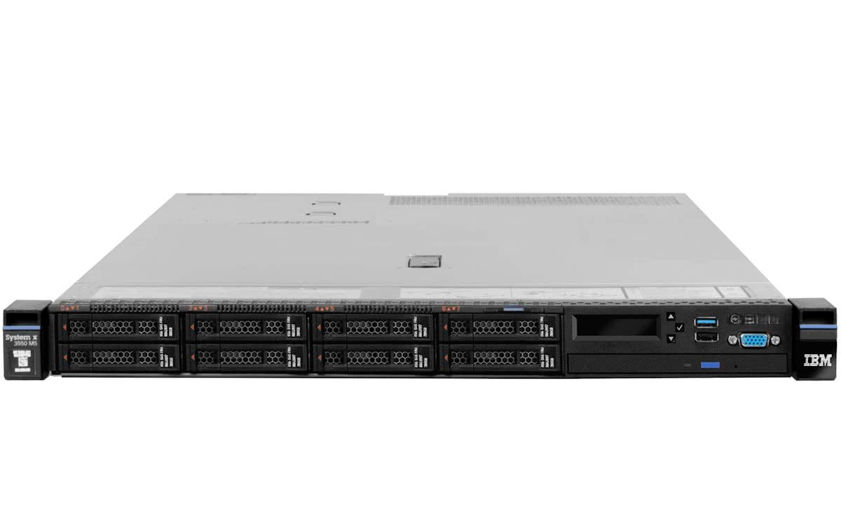 Lenovo System x3550 M5 2.1GHz E5-2620V4 750W Rack (1U) server