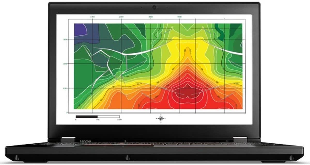 Lenovo ThinkPad P51 2.8GHz i7-7700HQ 15.6 1920 x 1080Pixels Zwart Mobiel werkstation