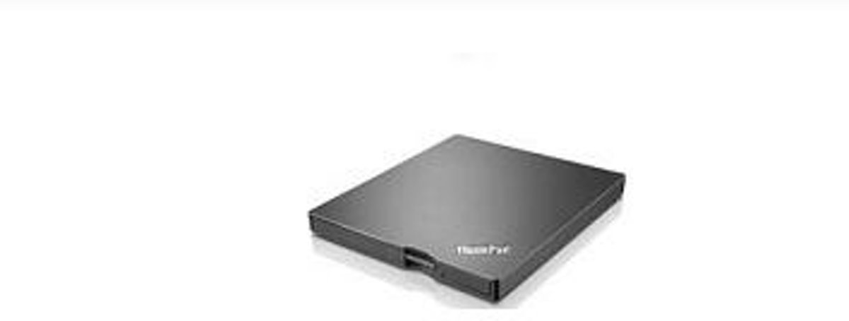 Lenovo ThinkPad UltraSlim USB DVD Burner DVD±RW Zwart optisch schijfstation