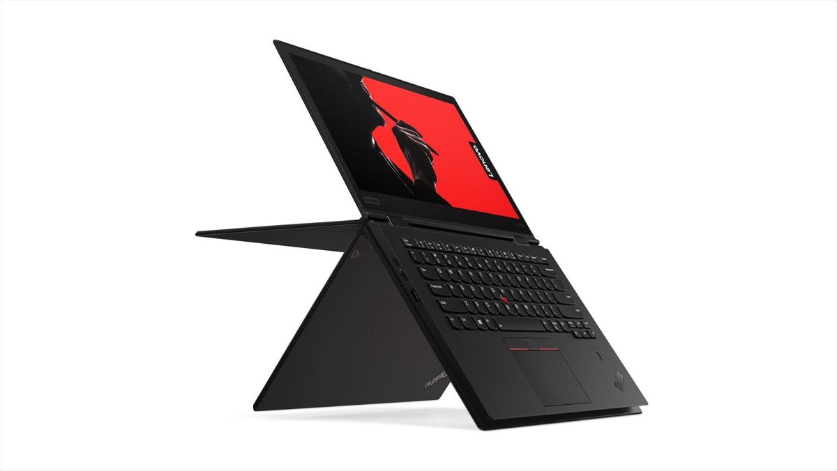 Lenovo ThinkPad X1 Yoga Hybride (2-in-1) Zwart 35,6 cm (14) 2560 x 1440 Pixels Touchscreen Intel® 8de generatie Core™ i5 8 GB LPDDR3-SDRAM 256 GB SSD Wi-Fi 5 (802.11ac) Windows 10 Pro