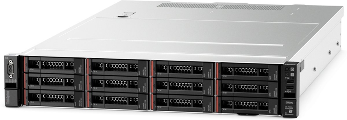 Lenovo ThinkSystem SR590 2.1GHz Rack (2U) 4110 Intel® Xeon® 750W server