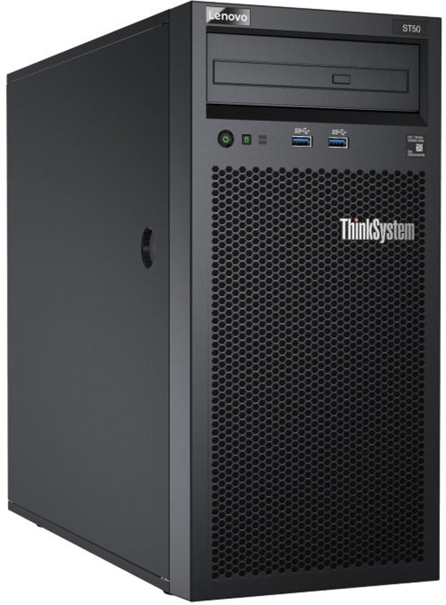 Lenovo ThinkSystem ST50 server 3,4 GHz Intel® Xeon® E-2124G Tower (4U) 250 W