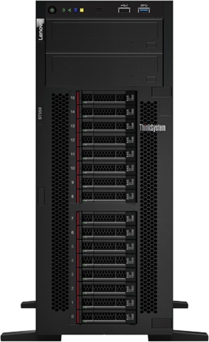 Lenovo ThinkSystem ST550 1.70GHz Toren 3104 Intel® Xeon® 750W server