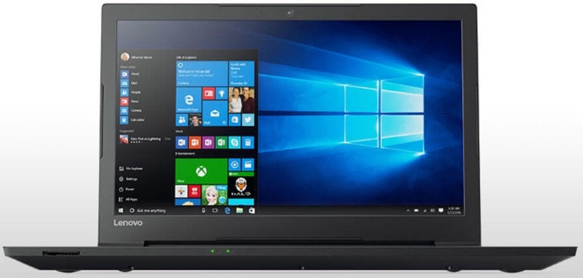 Lenovo V110 Zwart Notebook 39,6 cm (15.6) 1366 x 768 Pixels 7th Generation AMD A9-Series APUs A9-9410 8 GB DDR4-SDRAM 256 GB SSD