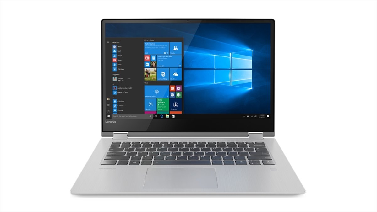 Lenovo Yoga 530 Grijs Hybride (2-in-1) 35,6 cm (14) 1920 x 1080 Pixels Touchscreen 2,7 GHz Zevende generatie Intel® Core™ i3 i3-7130U