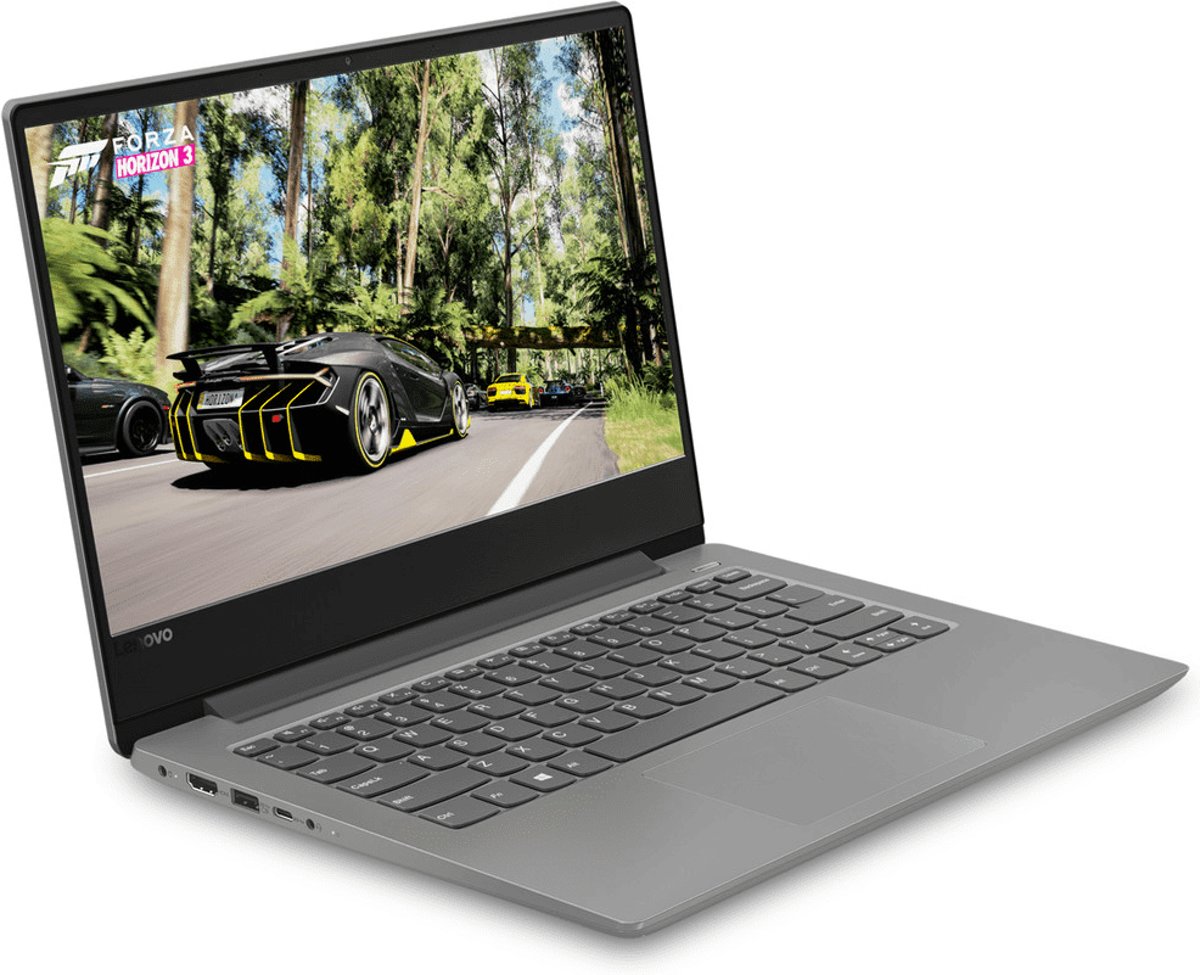 Lenovo ideapad 330s - 14 inch -  nieuwste/8ste generatie i3 8130U - 128GB SSD + 1TB HDD - 4GB Werkgeheugen - Windows 10 Home