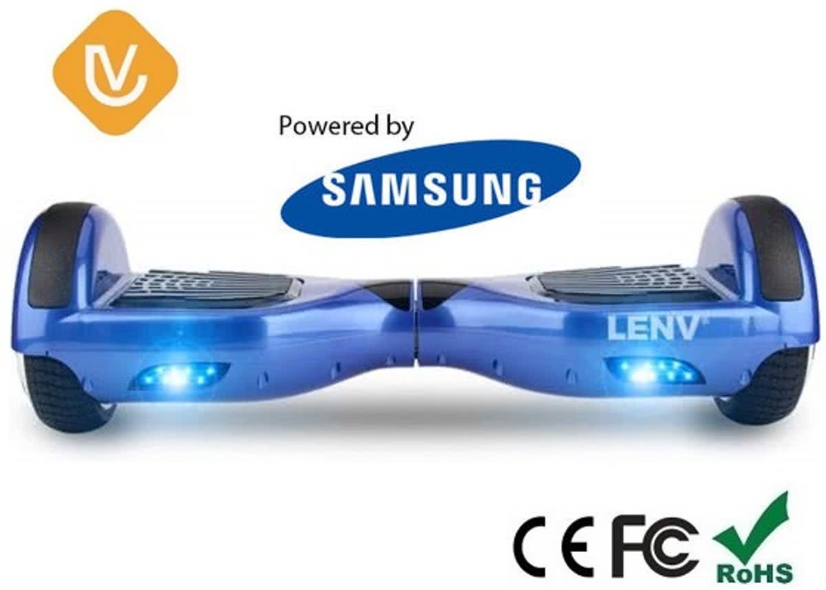 LenV - Hoverboard/Smart Balance Wheels met Samsung-cellen en TAOTAO moederbord - Blauw