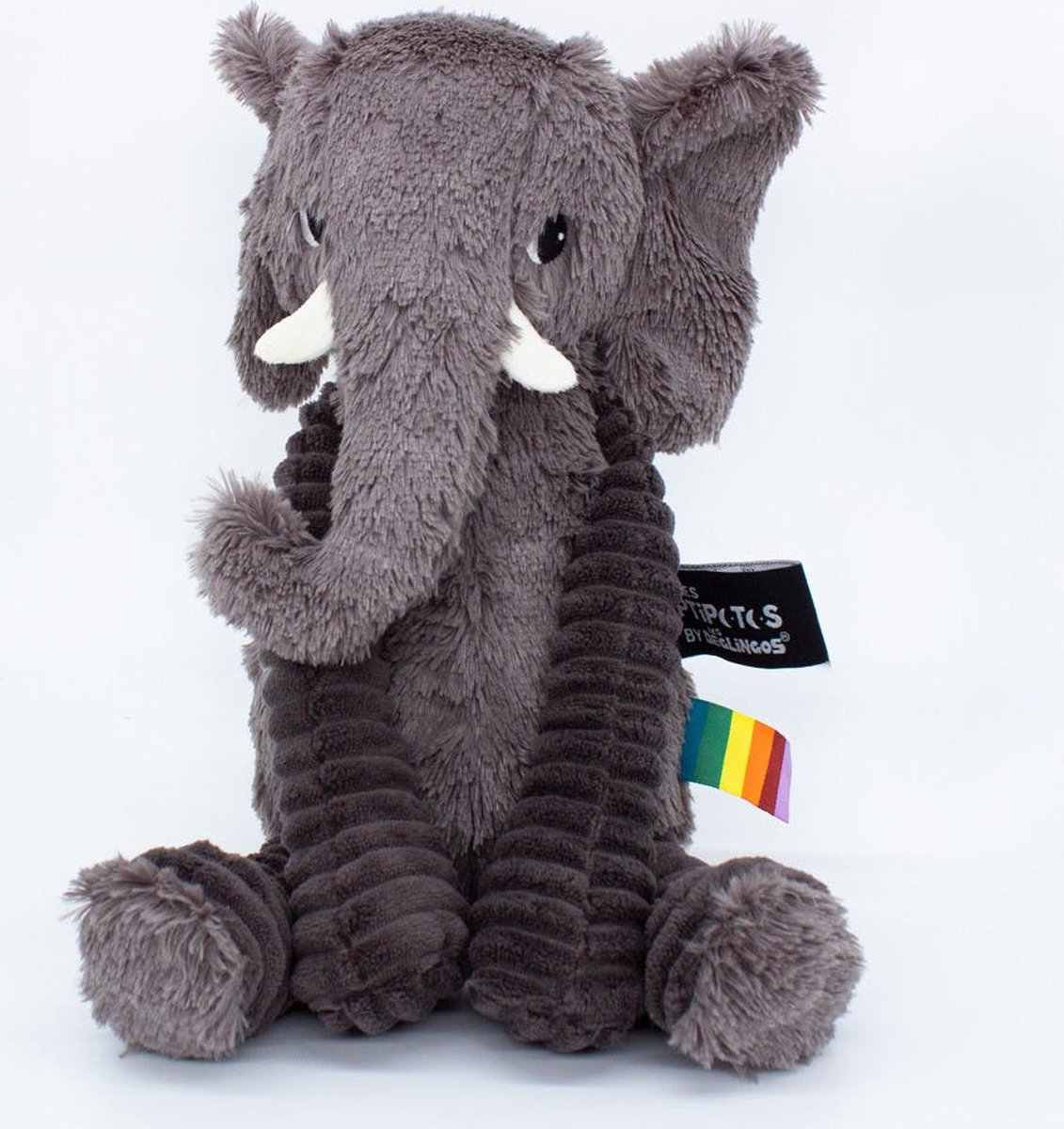 Les Déglingos - Knuffel Olifant - 33 cm