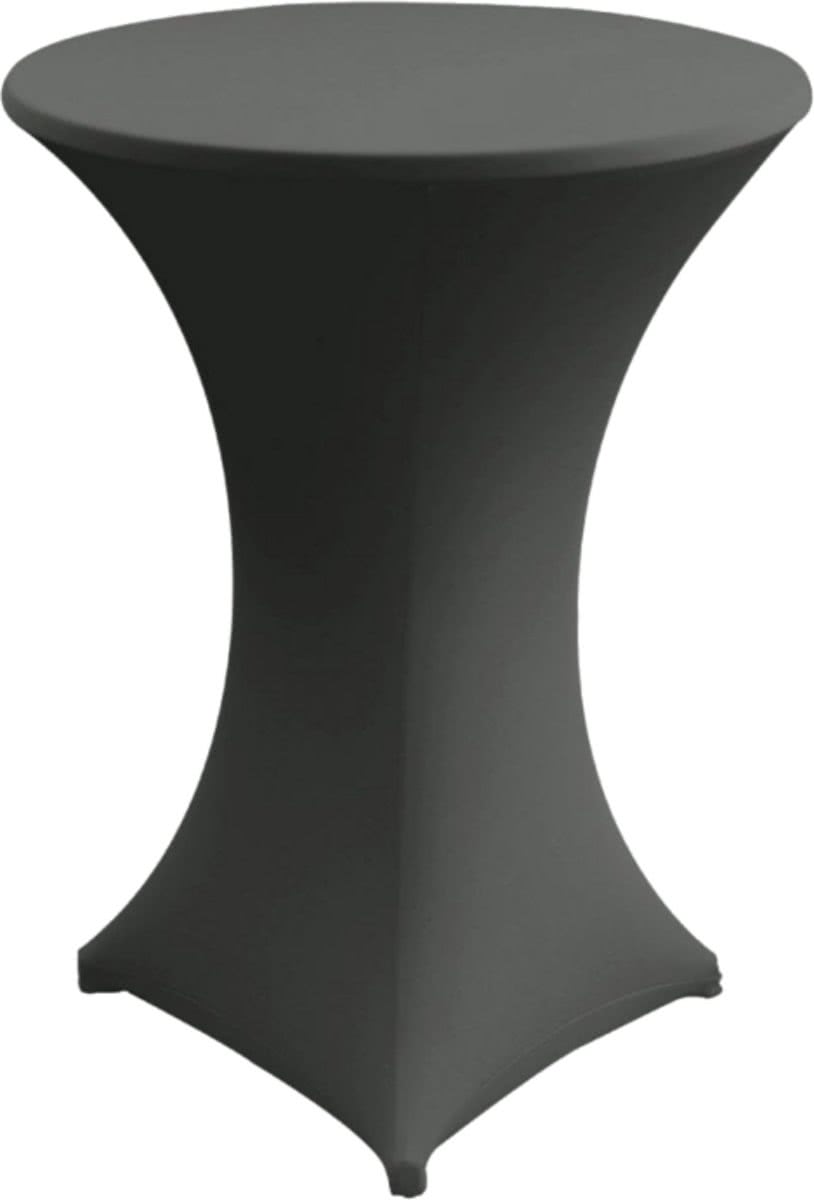 Statafelrok luxe - Statafel tafelrok  - Statafelhoes - Stretch - Zwart