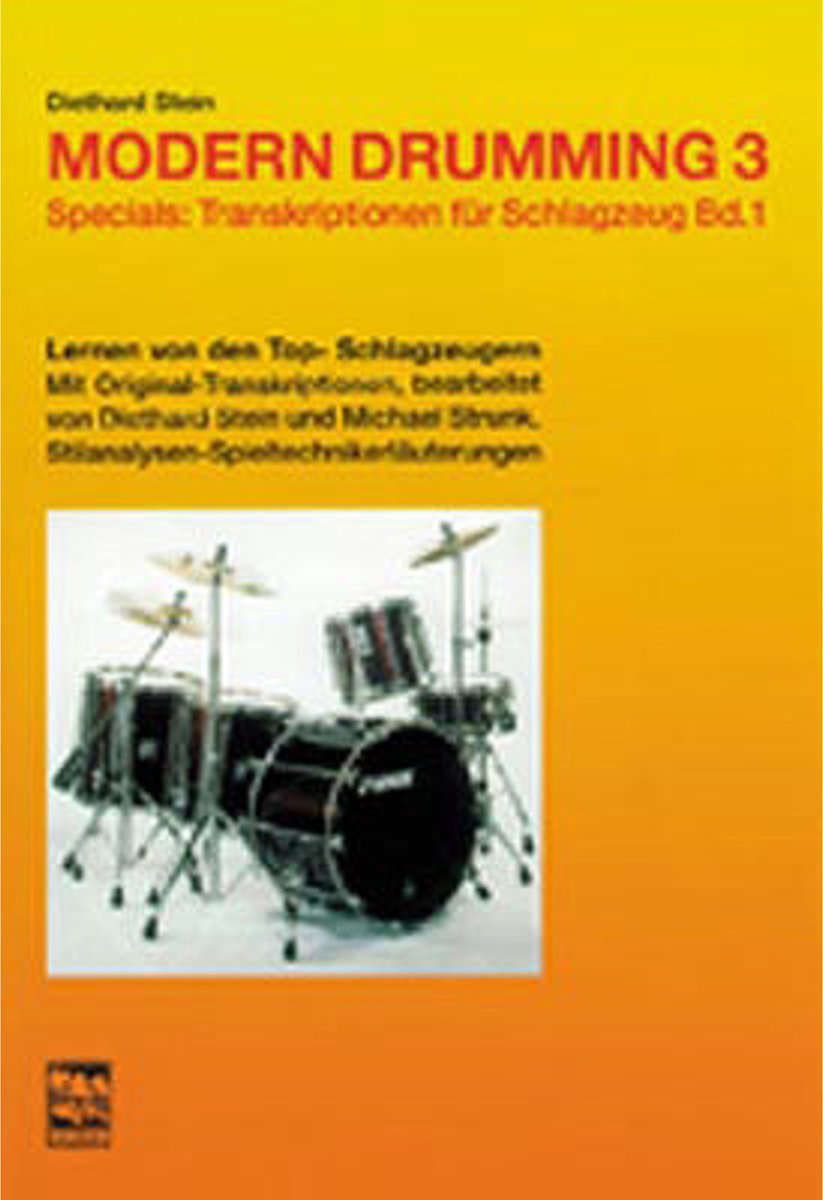 Leu-Verlag Modern Drumming 3 dethard Steen - Educatief