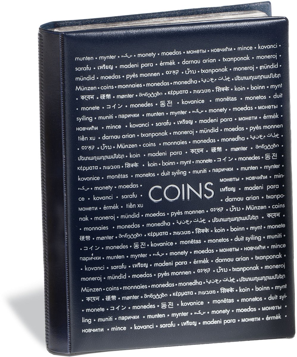   Muntenalbum - Zakalbum voor 96 munten - 8 bladen