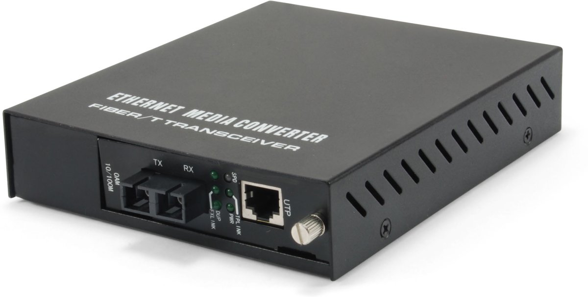 LevelOne FVM-1101 100Mbit/s 1310nm Zwart netwerk media converter