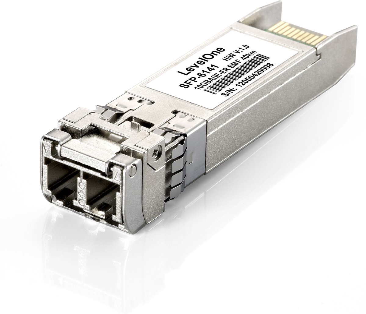 LevelOne SFP-6141 netwerk transceiver module Vezel-optiek 10000 Mbit/s SFP+ 1550 nm